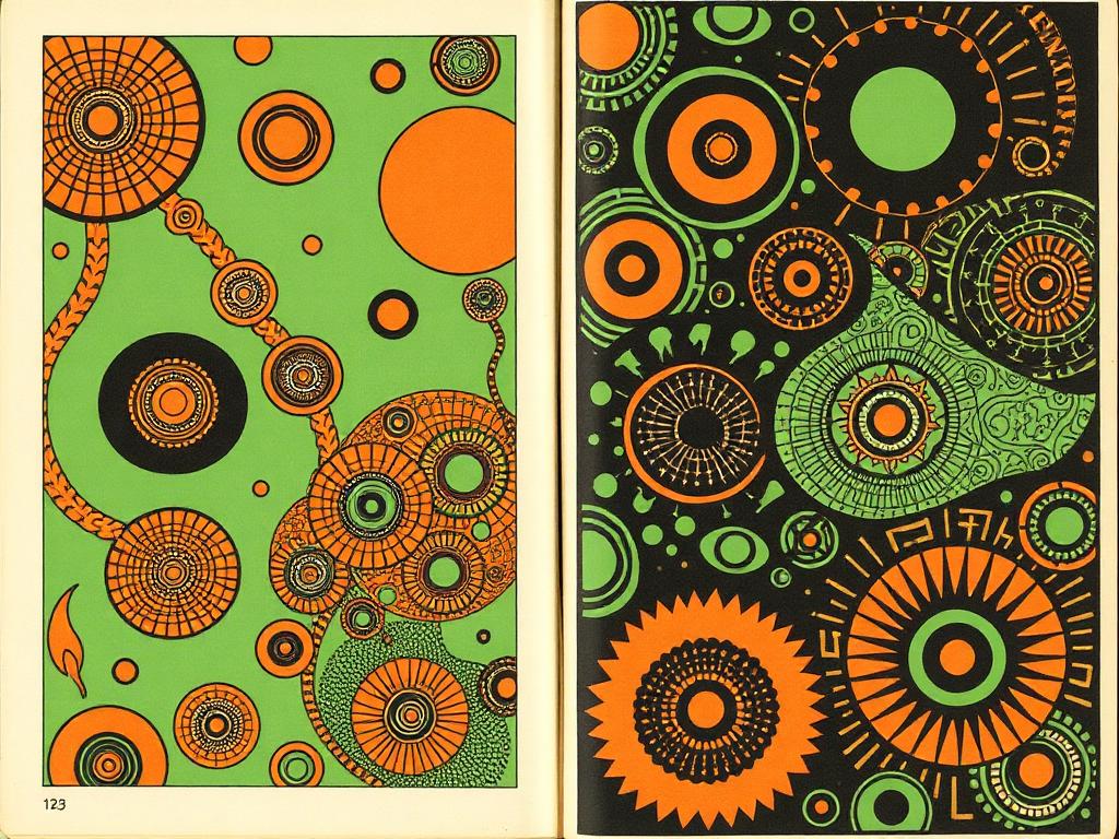 Counterculture-themed illustration evoking 2000s drug-discussion forums.