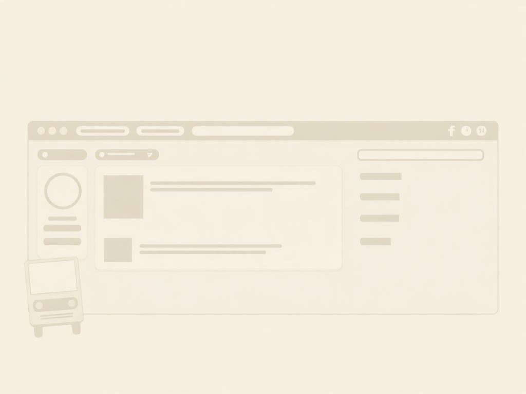 Generic illustration of a quiet, low-traffic imageboard catalog.
