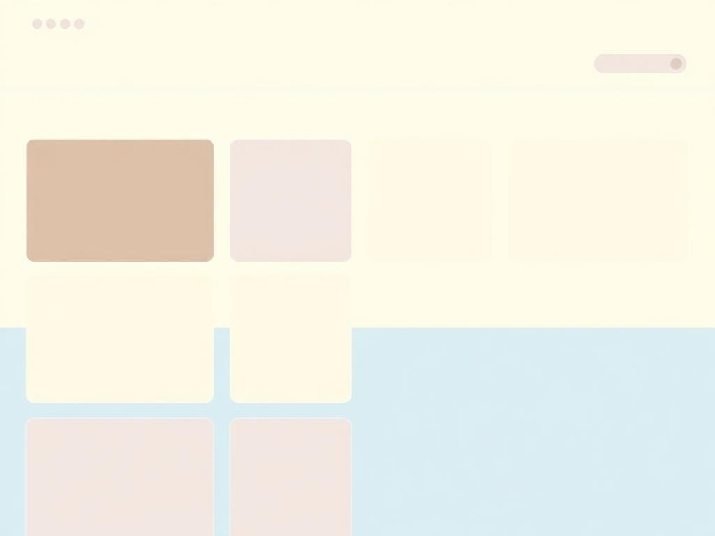 Illustration evoking a sparse mid-2000s anime imageboard layout.